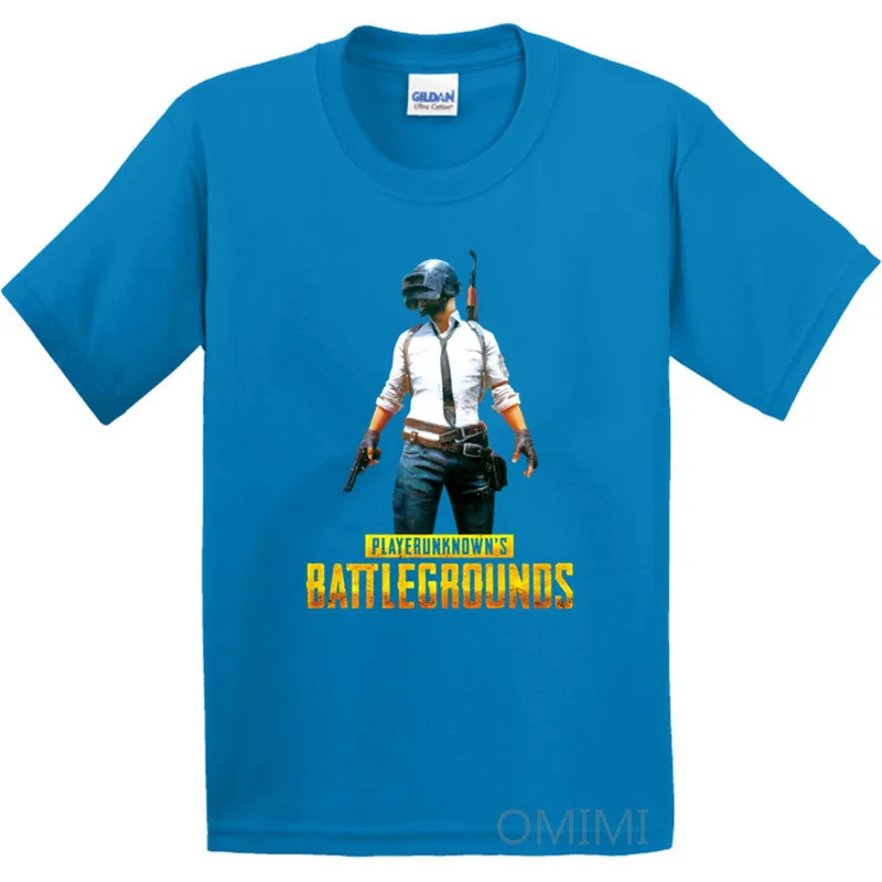 Топы для мальчиков и девочек с надписью «PUBG Winner», Детская футболка из хлопка с дизайном «Battlegrounds», с героями игры «Игрок неизвестный» крутая детская футболка GKT062