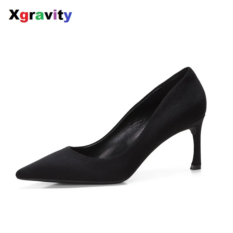 

2018 Autumn Winter New Lady Fashion Pointed Toe Dress Shoes Elegant Woman High Heels Summer High Heel Pumps Sexy Women Shoe C078