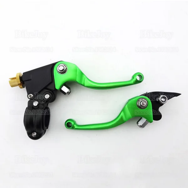 New Folding Green Brake Clutch Levers for Chinese TTR CRF70 KLX110 Dirt