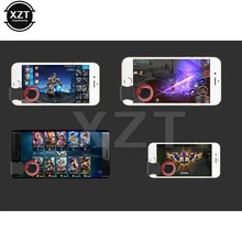 Универсальный мобильный телефон джойстик смартфона мини Сенсорный экран джойстик Clip-on зажим для телефона Tablet аркадная игра джойстик