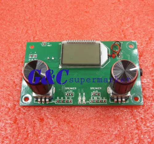 Digital 87-108MHz FM Radio Transmitter /& Receiver DSP PLL Stereo Serial Control