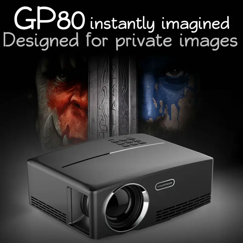 Vivibright GP80 Mini projector (15)