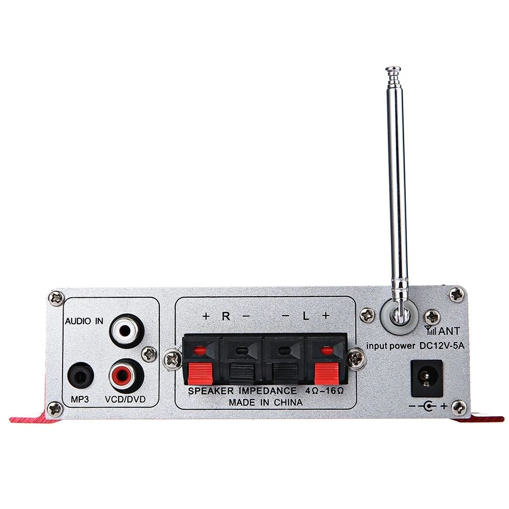 Kentiger HY 502S 2CH Bluetooth Hi Fi супер выход баса мощный стереоусилитель с пульта