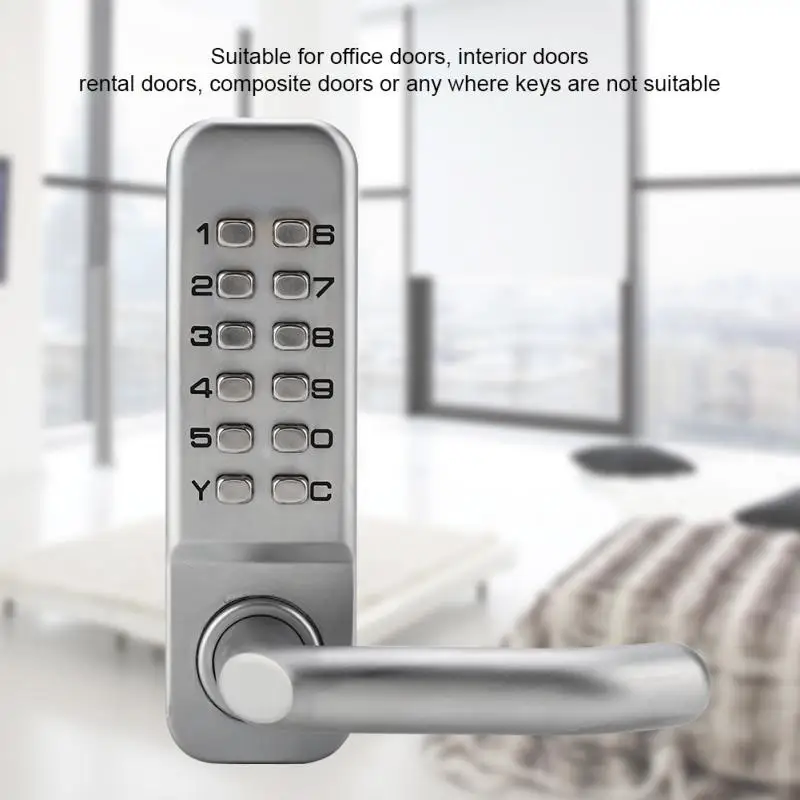 10 Digital Door Lock Password Door Locks Smart Code Keypad
