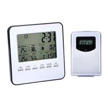 Digital Thermometer With Remote Sensor Temperature Sensor Weather Station Wireless Indoor Outdoor Remote Street Meter Hygrometer
