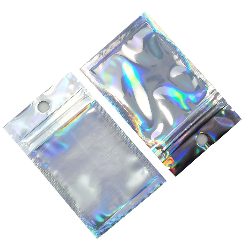 铝箔透袋 素面镭射（挂孔）C