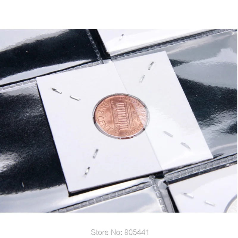 10 x Coin Holder Flips 12 Pocket Album Pages Conventional Size Exclusive Suitable for Paper Coin Holders Flips