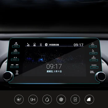 

for Honda Accord 2018 Glass Sticker Interior Accessories Car GPS Navigation Screen Protector Films