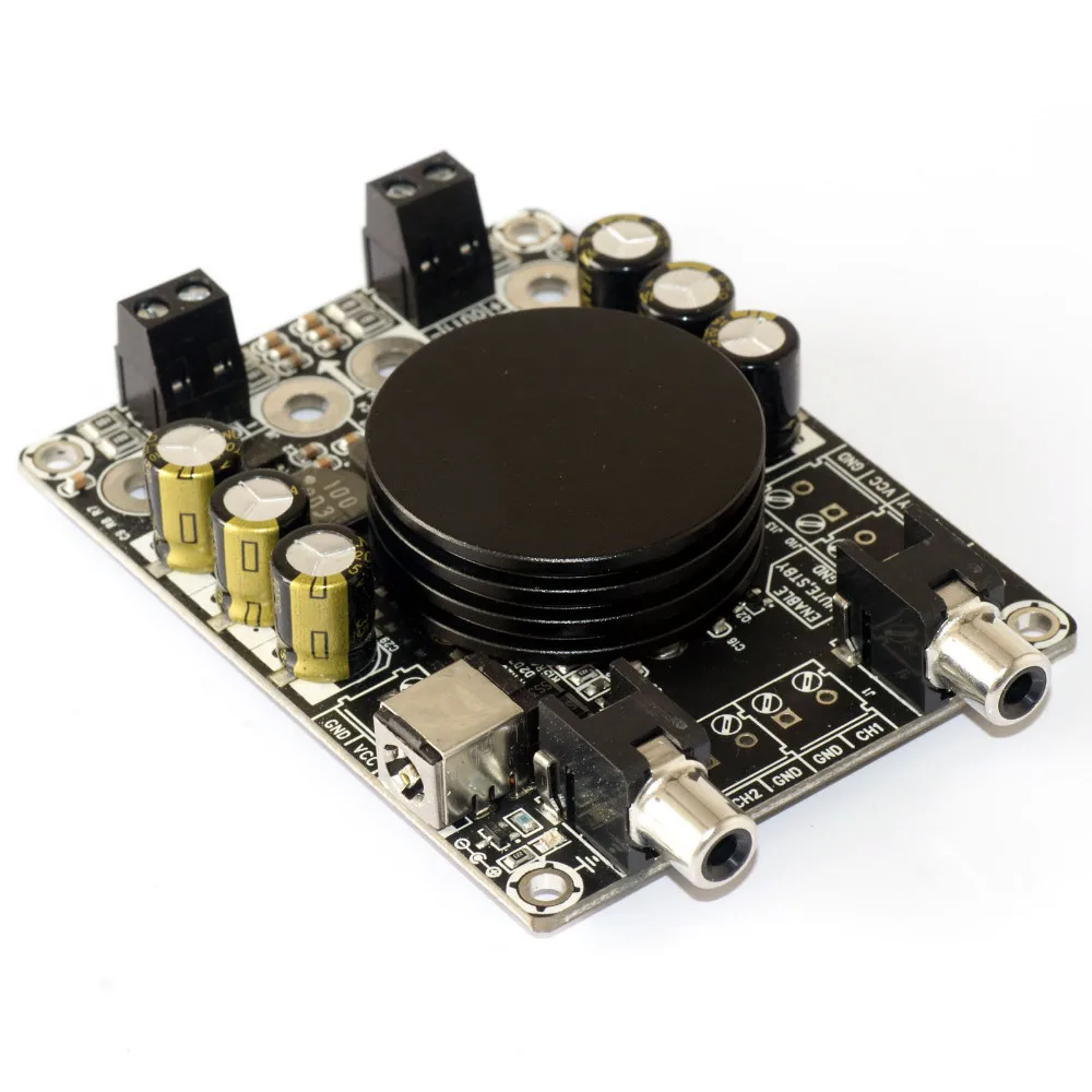 Class D digital audio amplifier board high power 2x 50W HIFI TPA3116 amplifier finished board Class D digital audio amplifier board high power 2x 50W HIFI TPA3116 amplifier finished board