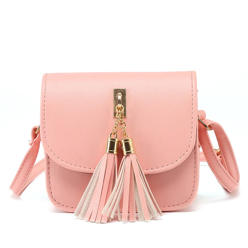 Fashion 2018 Small Chains Bag Women Candy Color Tassel Messenger Bags Female Handbag Shoulder Bag Flap Women Bag Bolsa Feminina