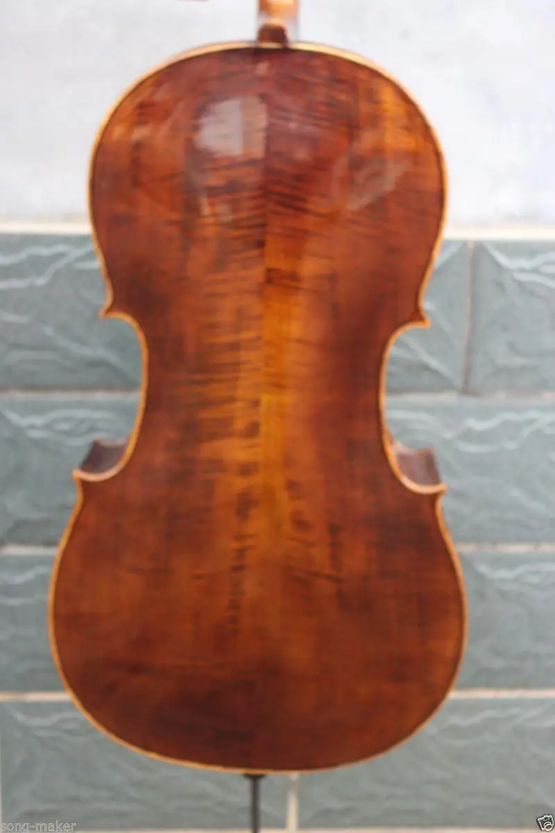 

4/4 Cello Aged Spruce Maple Powerful Sound Master Level Yinfente #05