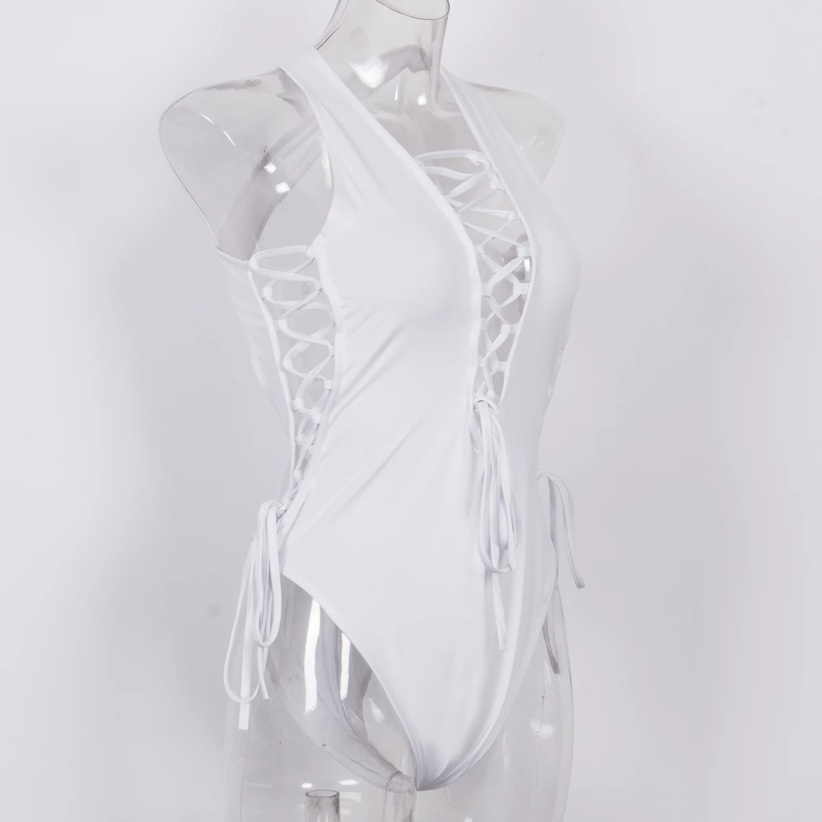 Женский сплошной купальник монокини с завышенной талией 2017|swimwear swimming|clothing