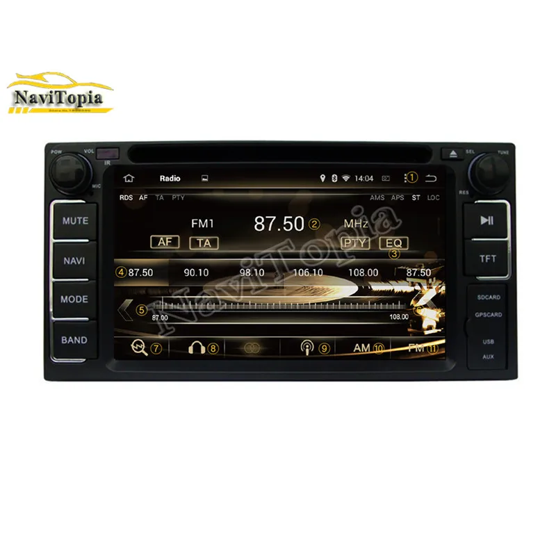 Clearance NAVITOPIA 4G RAM 32G ROM Octa Core Android 9.0 Car DVD GPS Navigation for Toyota VIOS for Toyota Tundra for Toyota HIGHLANDER 3 Clearance NAVITOPIA 4G RAM 32G ROM Octa Core Android 9.0 Car DVD GPS Navigation for Toyota VIOS for Toyota Tundra for Toyota HIGHLANDER 3