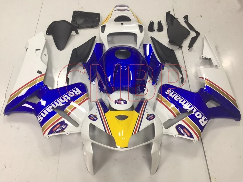 Пластиковые обтекатели CBR 600 RR 2005 2006 синий белый наборы для тела 06 набор всего нет