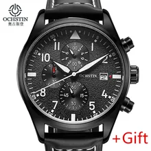 2016 Original de la Marca OCHSTIN hombres calientes relojes de pulsera hombres reloj de cuarzo Multifunción reloj deportivo hombre Reloj hombre Relogio masculino