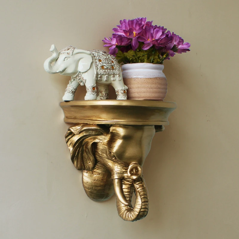 Creative Personality Partition Wall Mount Shelf Continental Shelf