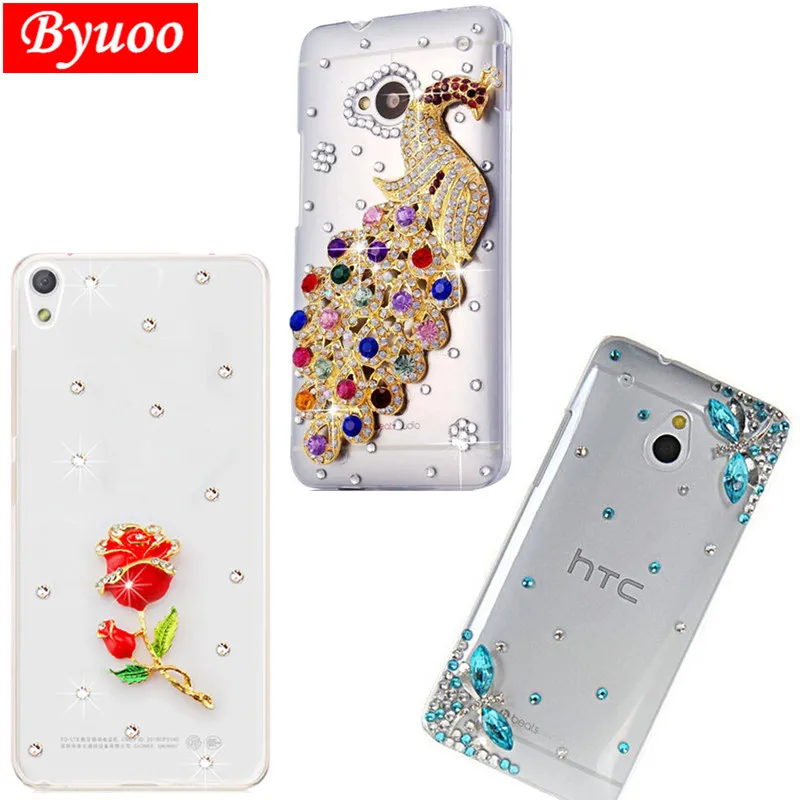 Чехол для телефона с кристаллами чехол HTC Desire 12 10 pro Bolt U Play 816 728 616 X10 U11 Life One M7 M8 M9 E8 E9