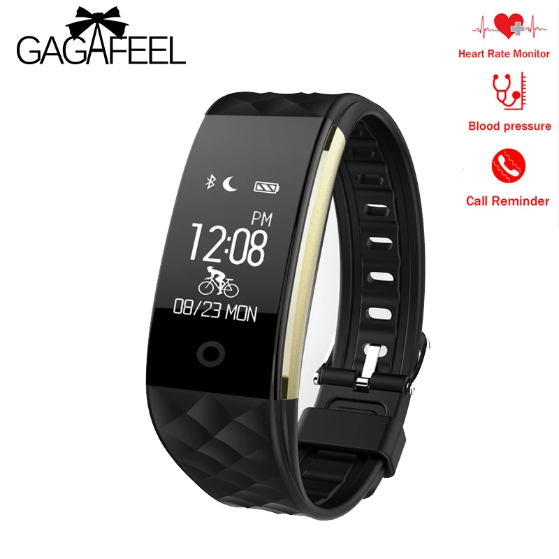 

Gagafeel S2 Smart Watch Bluetooth Mens Womens for IOS Android Pedometer Heart Rate Monitor IP67 Waterproof Fitness Sport watches