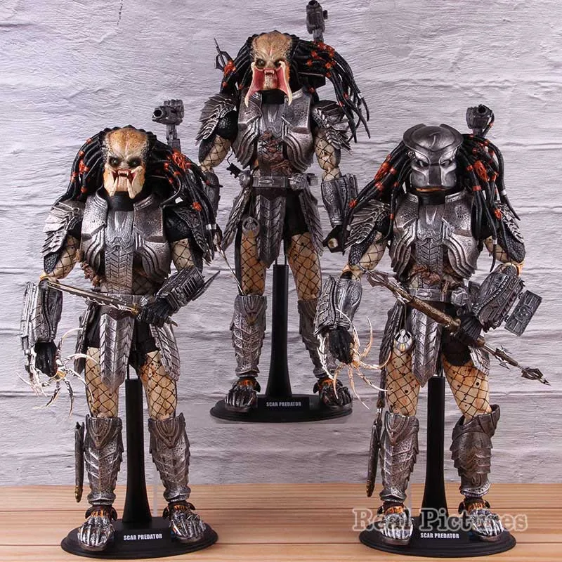 Alien Vs. Predator Scar Predator MMS 190 1/6 th Scale фигурка Коллекционная ПВХ модель игрушки