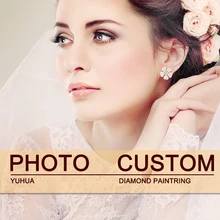 5D DIY Алмазная картина вышивка крестиком фото на заказ полная квадратная Алмазная вышивка личное изображение на заказ 3d Алмазная мозаика красота