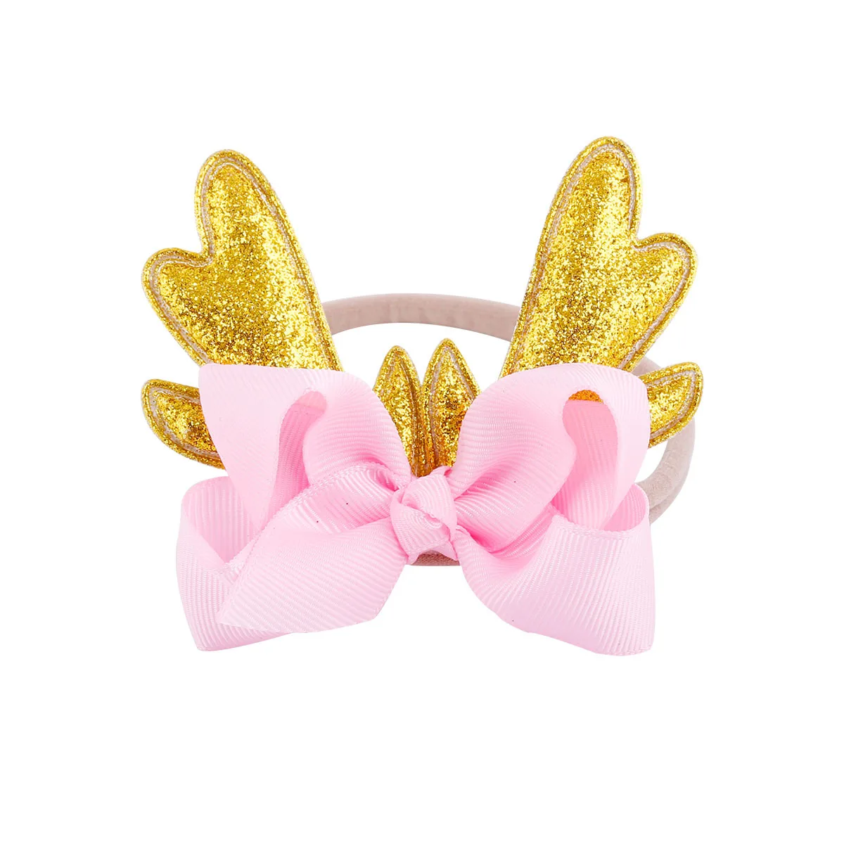 

Christmas Infant Headband Baby Deer Antlers Hair band Dance Ballet 6 Colors