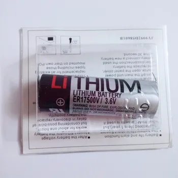 

5PCS 100% Original New ER17500V ER17/50 CS1W-BAT01 3.6V 2700mAh PLC Lithium Battery With Pins free shipping