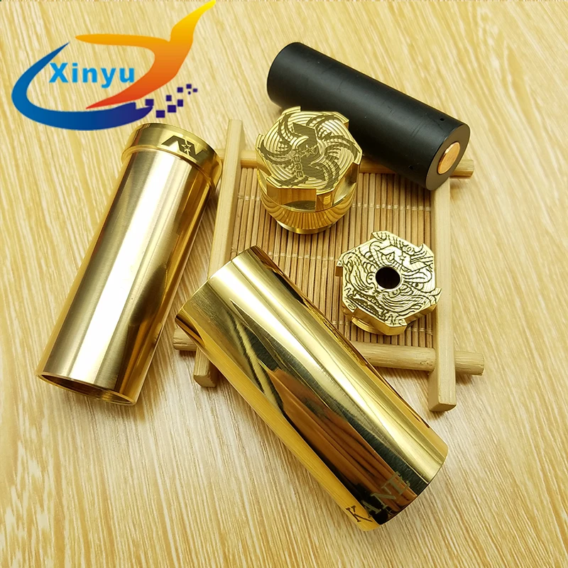 Новое поступление AV Kane MOD 18650 20700 батарея 28 7 мм Диаметр мех мод латунный материал