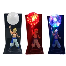 Dragon Ball Z Vegeta Son Goku Super Saiyan Led Novelty Lighting Lamp Bulb Anime Dragon Ball Z Vegeta Goku Toy DBZ Led Nightlight wen hand painted unisex canvas shoes dragon ball battle of gods super saiyan god goku vegeta whis beerus high top anime sneakers