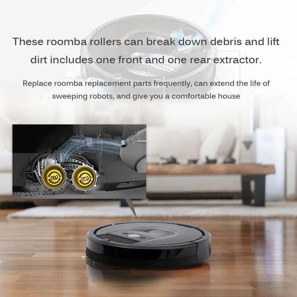 Вакуумные аксессуары 800 900 серии Запчасти для авто комплект для iRobot Roomba 880 960 980 щипцы для мусора Hepa фильтры боковым щеткам обеспечен