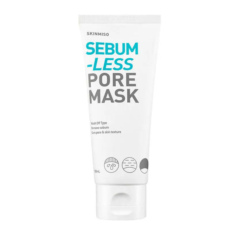 

SKINMISO Sebumless Pore Mask 100ml Face Mask Sebum Control Acne Treatment Blackhead Removal Facial Skin Care Korea Cosmetics