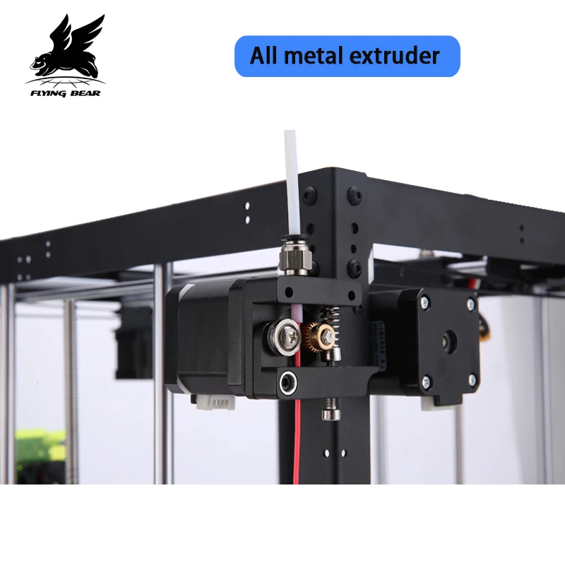 

New Free shipping Flyingbear DIY P905X All metal Large pringing size 3d Printer kit Filament & 4G SD Card as gift