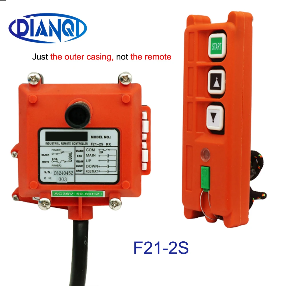 F21 2S industrial remote control handle shell remote control shell ...