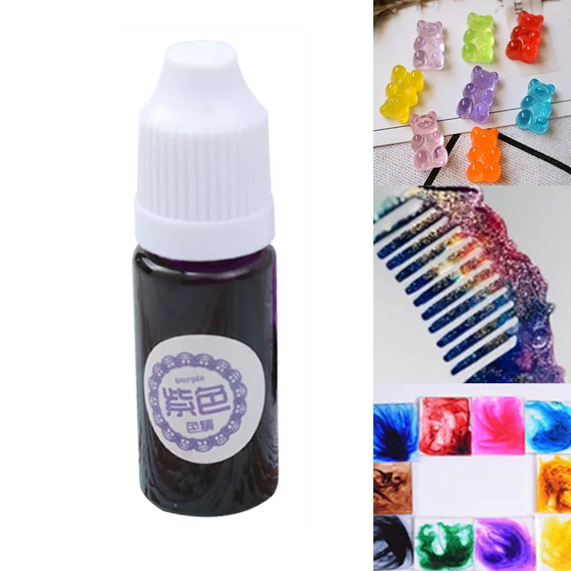 

1 Pcs UV Resin Glue Pigment Color Liquid Coloring Dye DIY Jewelry Making Crafts XB 66