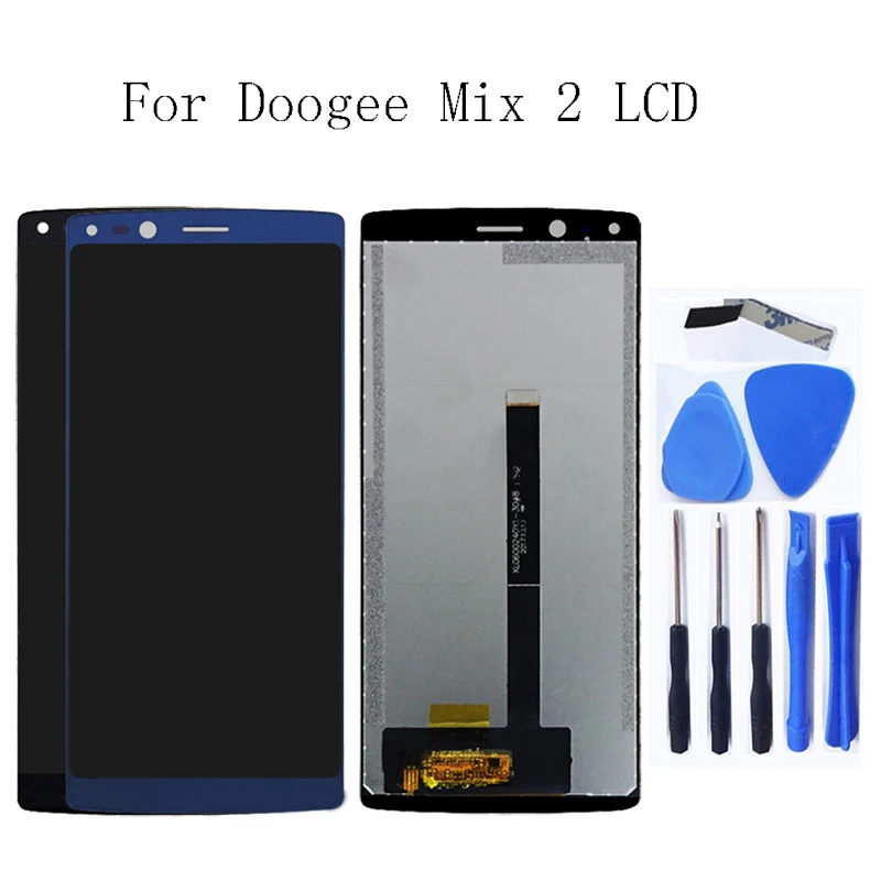 

For Doogee Mix 2 original LCD monitor and touch screen 5.99 inches for Doogee Mix 2 mobile phone accessories + free tool