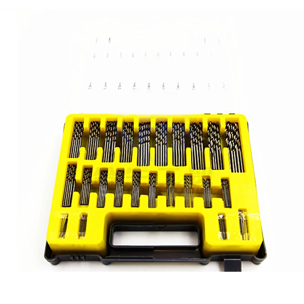 Mini Tool kit with case for Drills Wood & Steel Portable 150pcs HSS