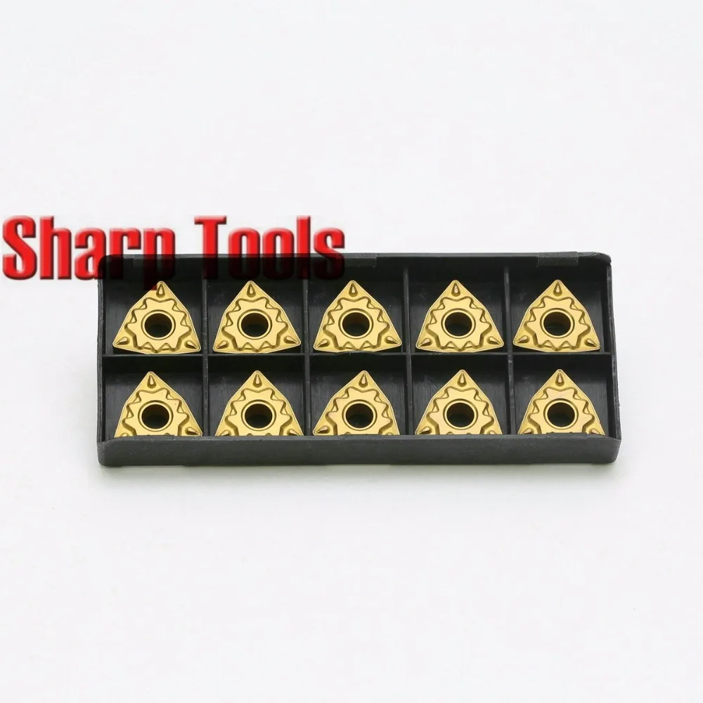 

10pc WNMG080408-HQ End Mill Carbide Insert Cutting Tool Lathe Knife Blades Bit CNC Steel Milling Cutters External Turning Insert
