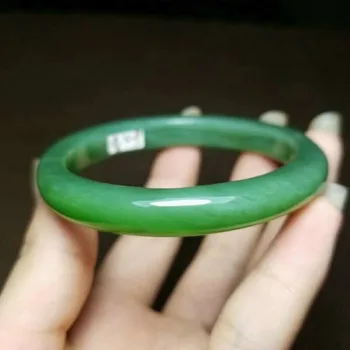 

H38#Russian material and Tian Yu ice bottom apple green cat eye jasper bracelet