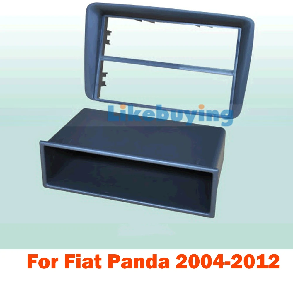 

1 Din Car frame kit / Car Fascia Panel / Audio Panel Frame / Car Dash Kit For Fiat Panda 2004 -2012 Retail/Pcs Free Shipping