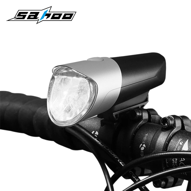 Clearance 2017 New Bicycle Lamp Bike MTB Road Usb Chargeable Led Front Light Set Handlebar Headlight Highlight Warning 1