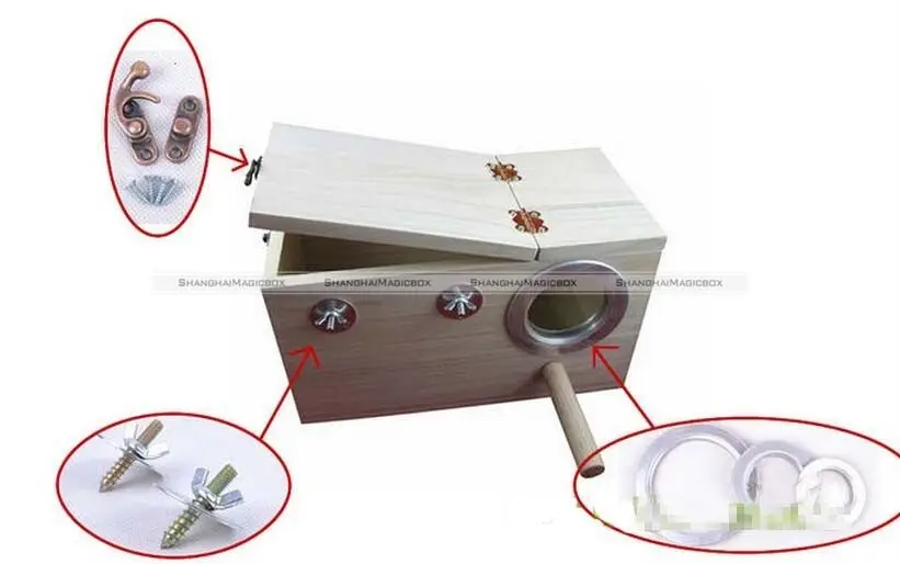 Buy 10.5cm Ring Bird Breeding Nest Box DIY Kits Without Box Fitting Nesting