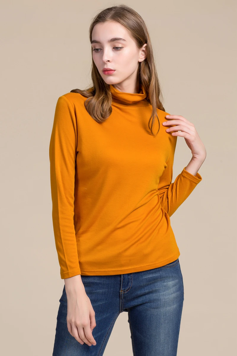 silk turtle neck tops