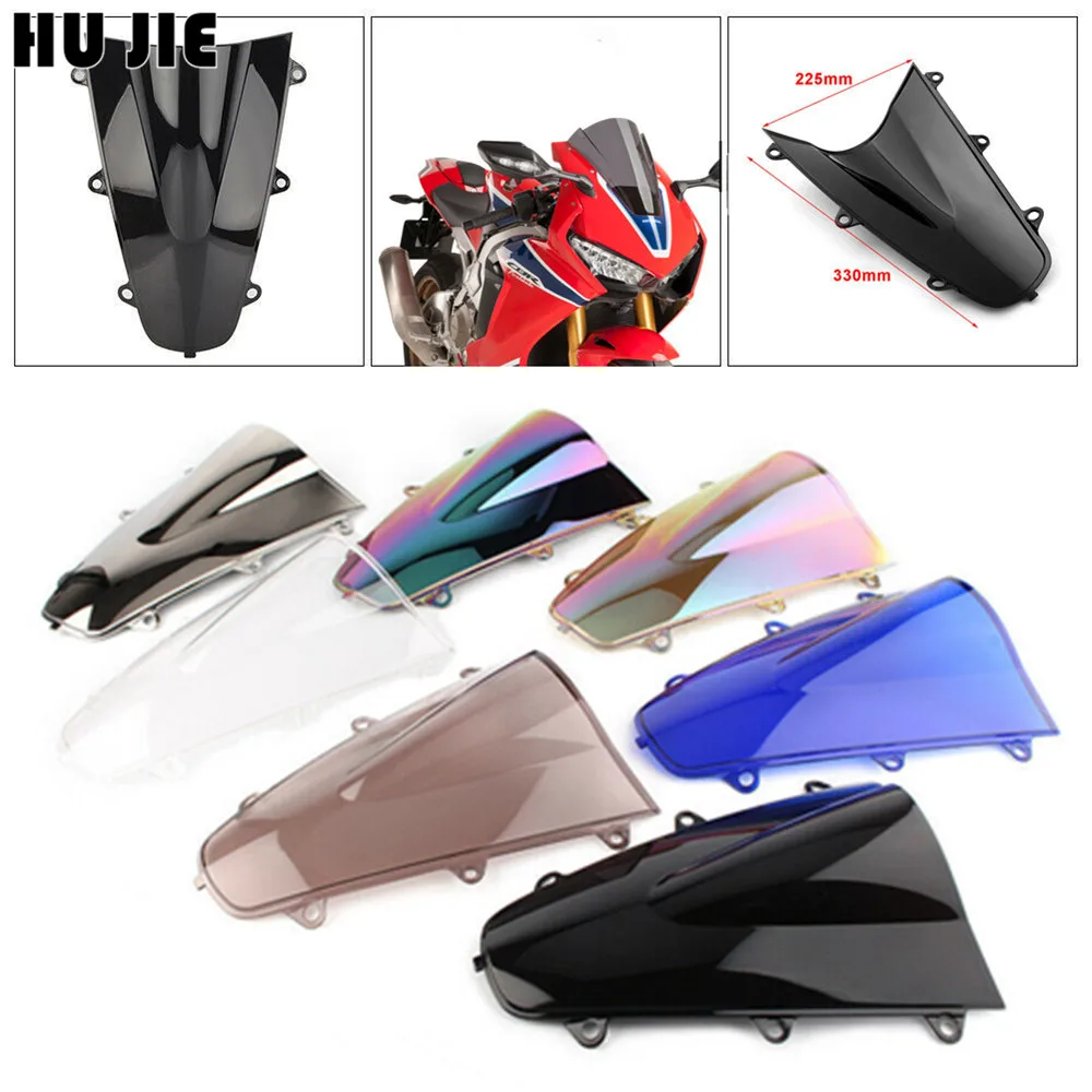 

For CBR1000RR 17-18 Motorcycle Windscreen Wind Deflector Windshield For Honda CBR1000RR CBR 1000RR 2017 2018 17-18
