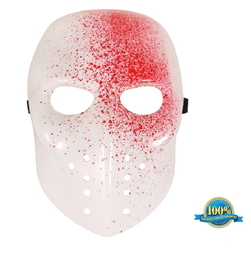 

New BLOOD Killer MASK Jason Mask Scary Mask Creepy Halloween Mask Friday 13th Voorhees