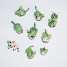 9 шт./компл. Cat декоры для моделирования подарок для девочек игрушки маленьких детей/diy Творческий Мороженое выпечки озеленение куклы/ремесла