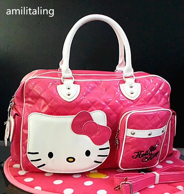 New Hello kitty Large Handbag purse Travel Shopping Tote Bag CC 2089in