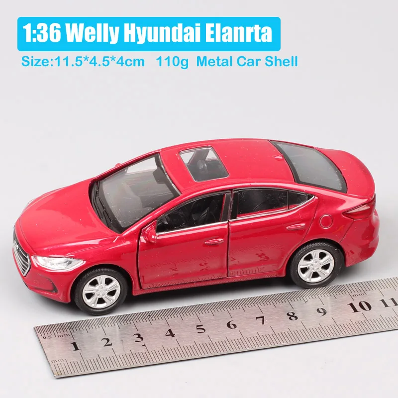 Автомобили Welly 1:36 Hyundai Elanrta Avante мини автомобили металлические Литые