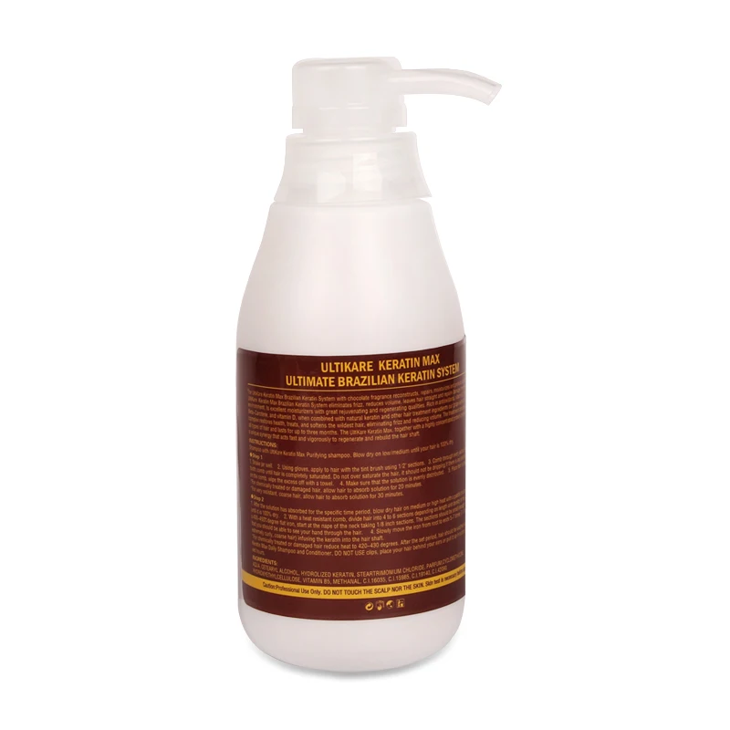 2pcs 300ml Chololate Ultikare Brazilian 8% Formaldehyde Keratin Straight Hair Treatment For Strong Hair +10ml Argan Oil Set 2pcs 300ml Chololate Ultikare Brazilian 8% Formaldehyde Keratin Straight Hair Treatment For Strong Hair +10ml Argan Oil Set