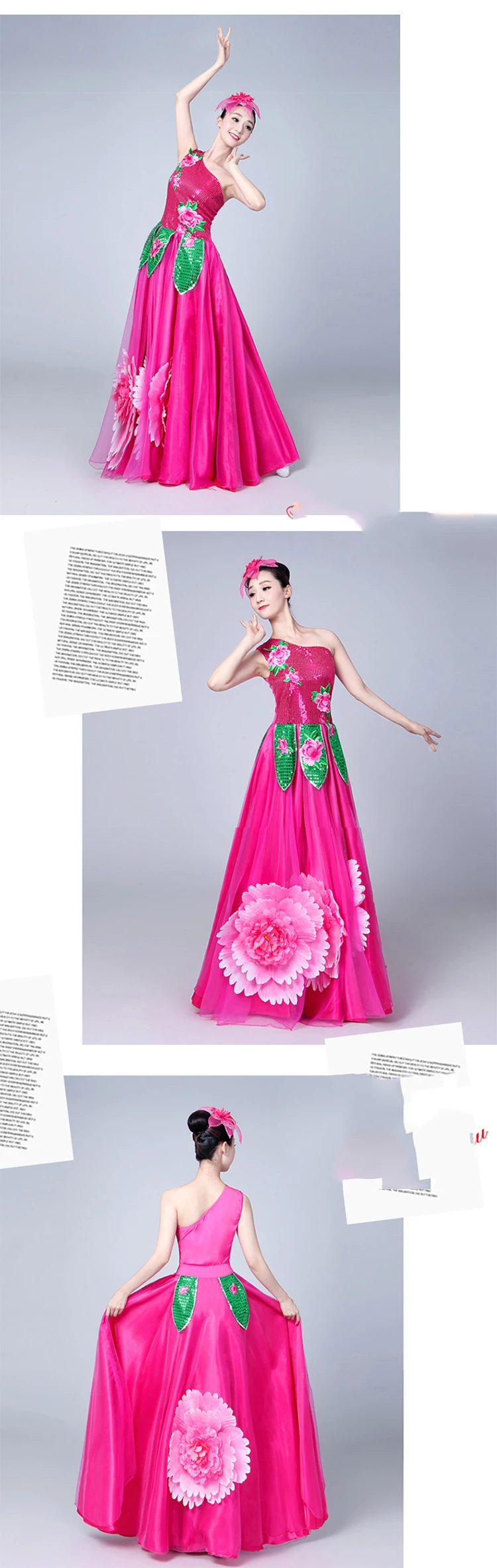 Flamenco Dress Woman Ballroom Dresses Spain Dancer Costume Women Spanish Costumes Gypsy Outfit Stage Performance Wear DN3591