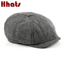 Которая в душе для женщин и мужчин весна лето кепка газетчика для женщин мужчин повседневная винтажная полосатая шляпа художника кость Открытый Модный козырек от солнца