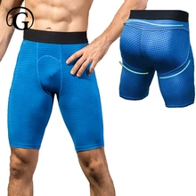 PRAYGER Для мужчин для похудения Body building сжатия Shaper эластичное белье бедра тонкий Управление трусики